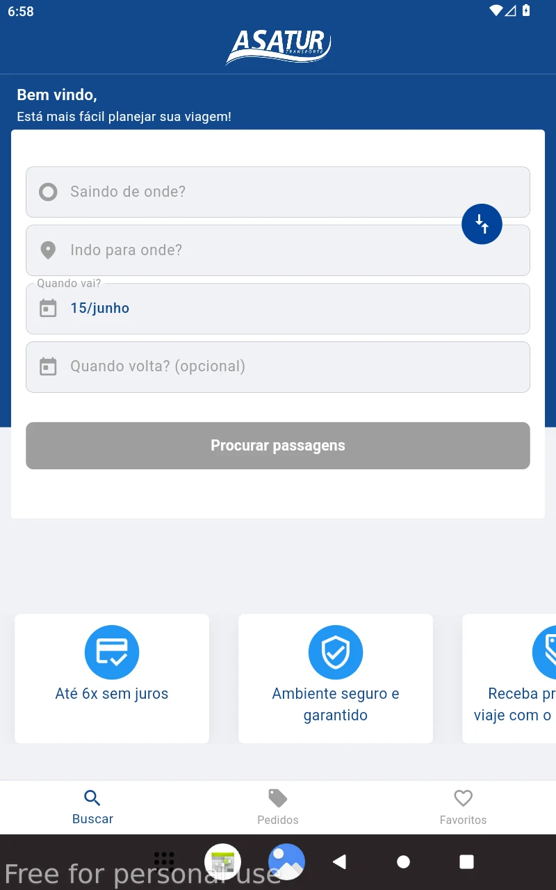 Asatur Transporte screenshot